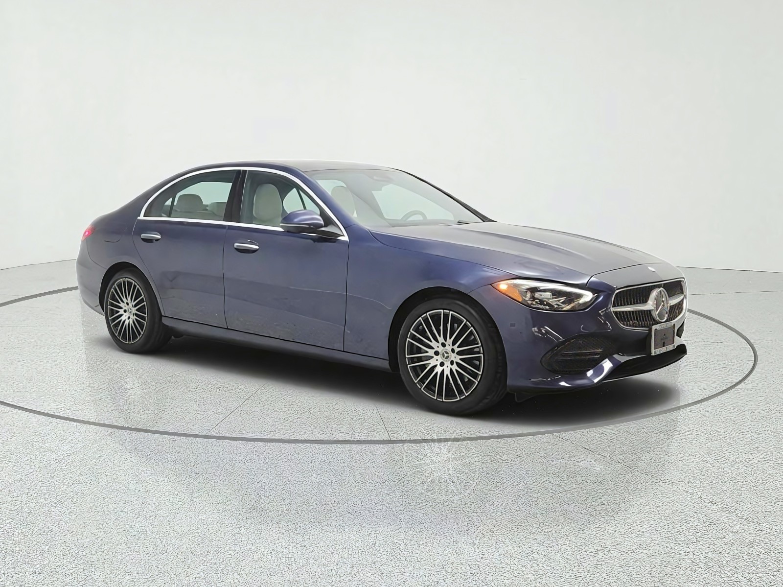 Certified Used 2026 Twilight Blue Metallic Mercedes-Benz C 300 Sedan image 3