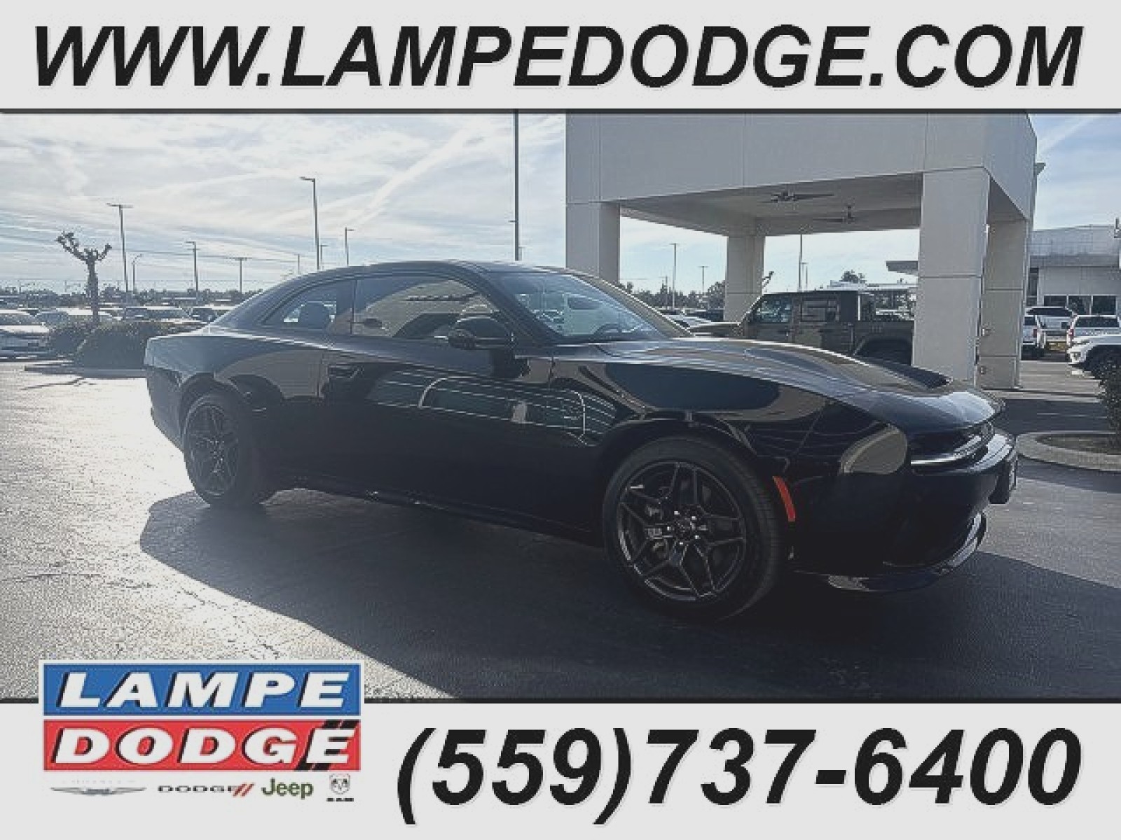 Diamond Black Crystal Pearlcoat 2024 Dodge Charger Daytona R/T AWD Coupe All-Wheel Drive Automatic