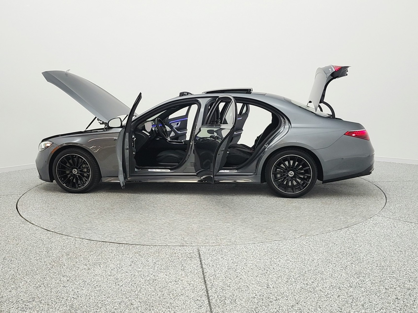 Certified Used 2025 Selenite Grey Metallic Mercedes-Benz S 580 4MATIC® Sedan image 12