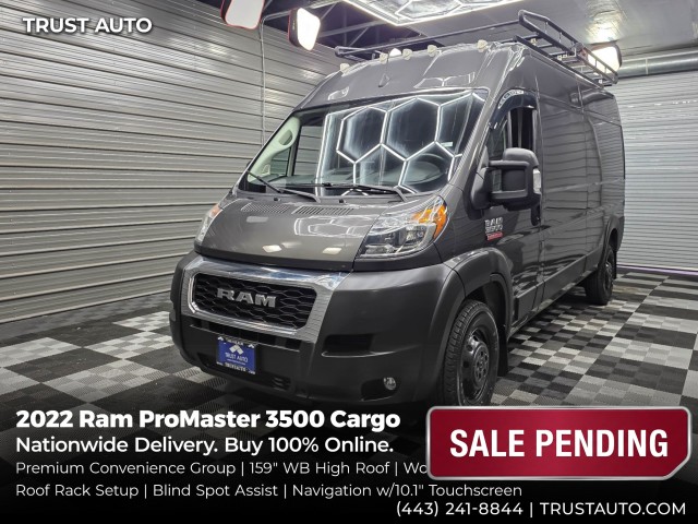 2022 RAM ProMaster 3500 159 High Roof Cargo Van FWD