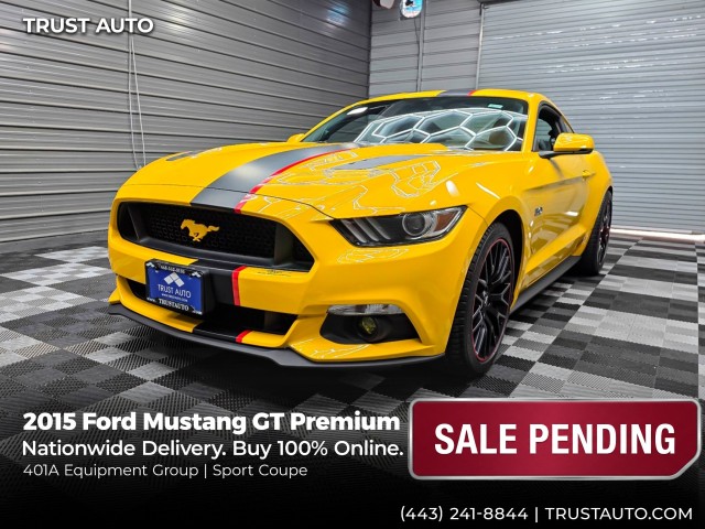 2015 Ford Mustang GT Premium Coupe RWD