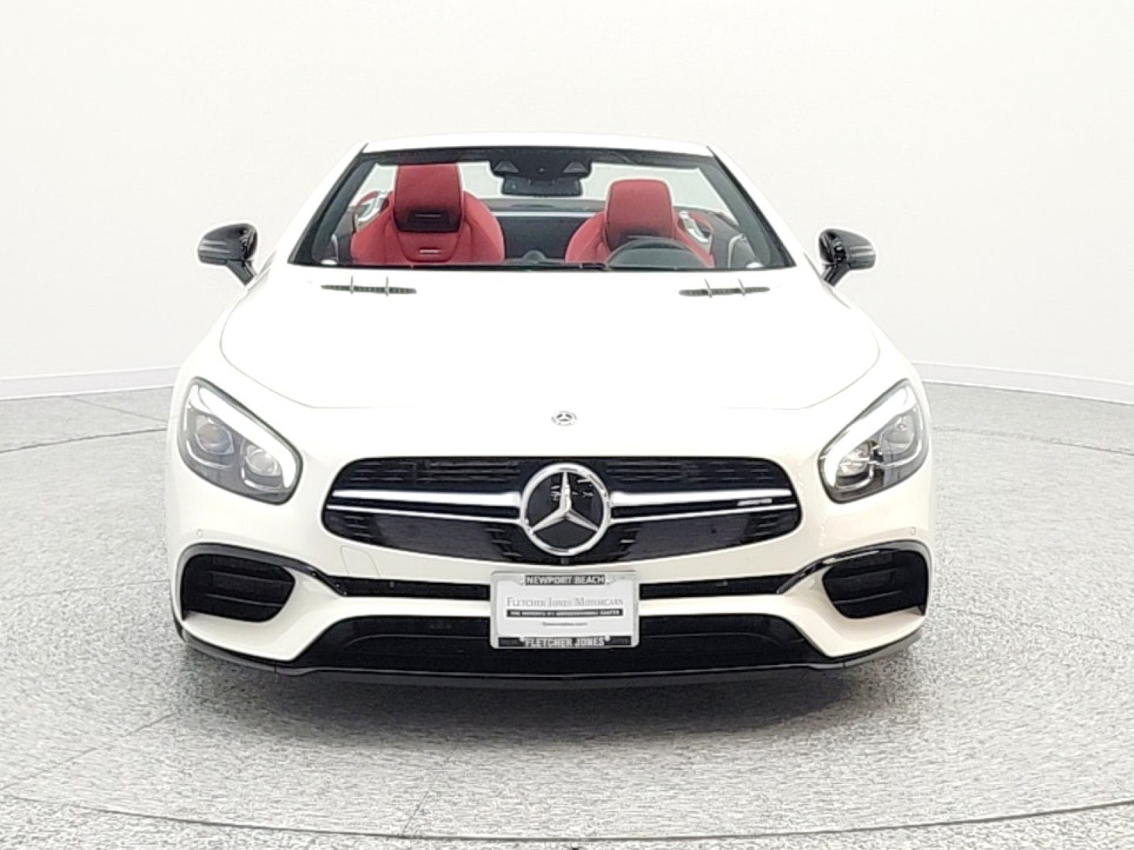 Used 2019 designo Diamond White Metallic Mercedes-Benz AMG® SL 63 Roadster image 2