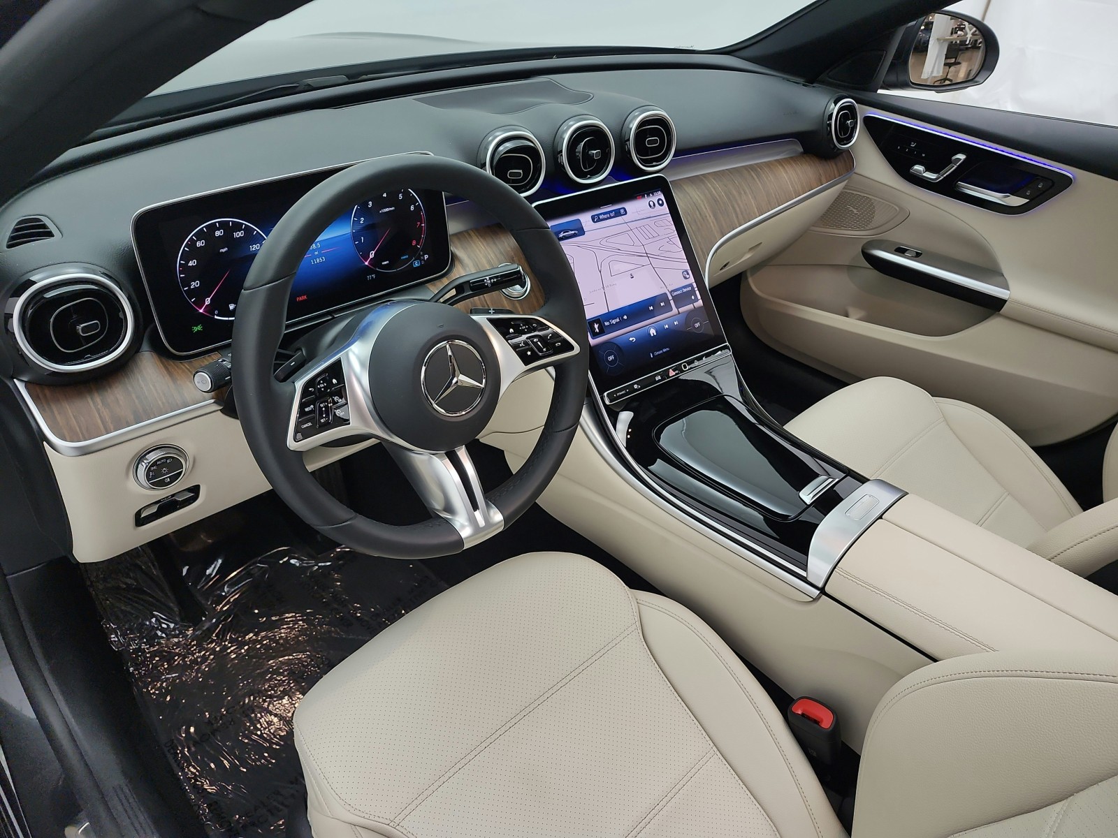 Certified Used 2024 Graphite Grey Metallic Mercedes-Benz C 300 Sedan image 11