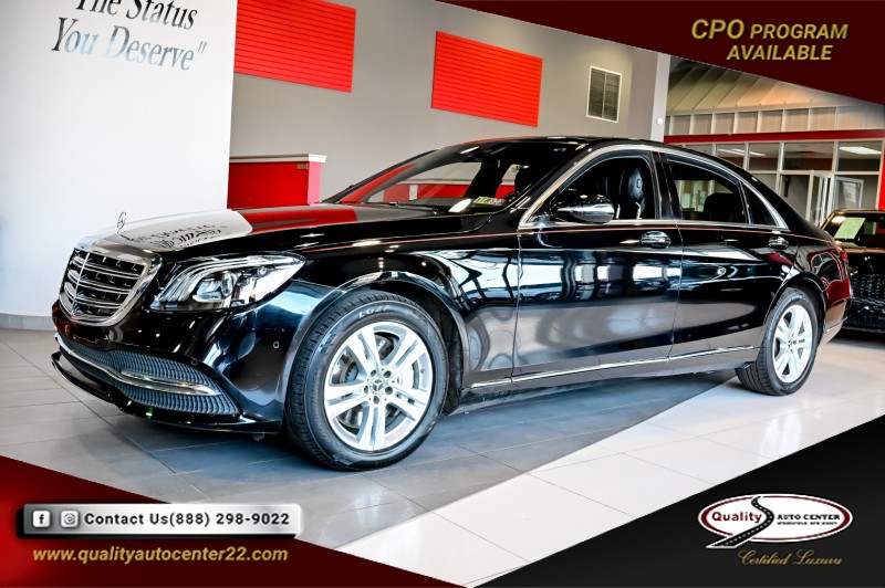 Black 2019 Mercedes-Benz S-Class S 450 4MATIC AWD Sedan All-Wheel Drive Automatic