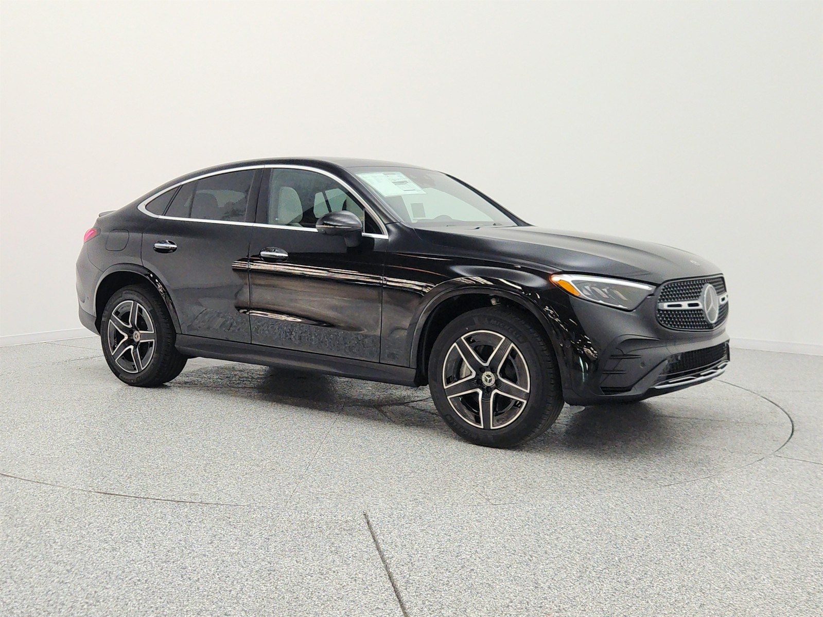 New 2026 Obsidian Black Metallic Mercedes-Benz GLC 300 4MATIC® Coupe image 3