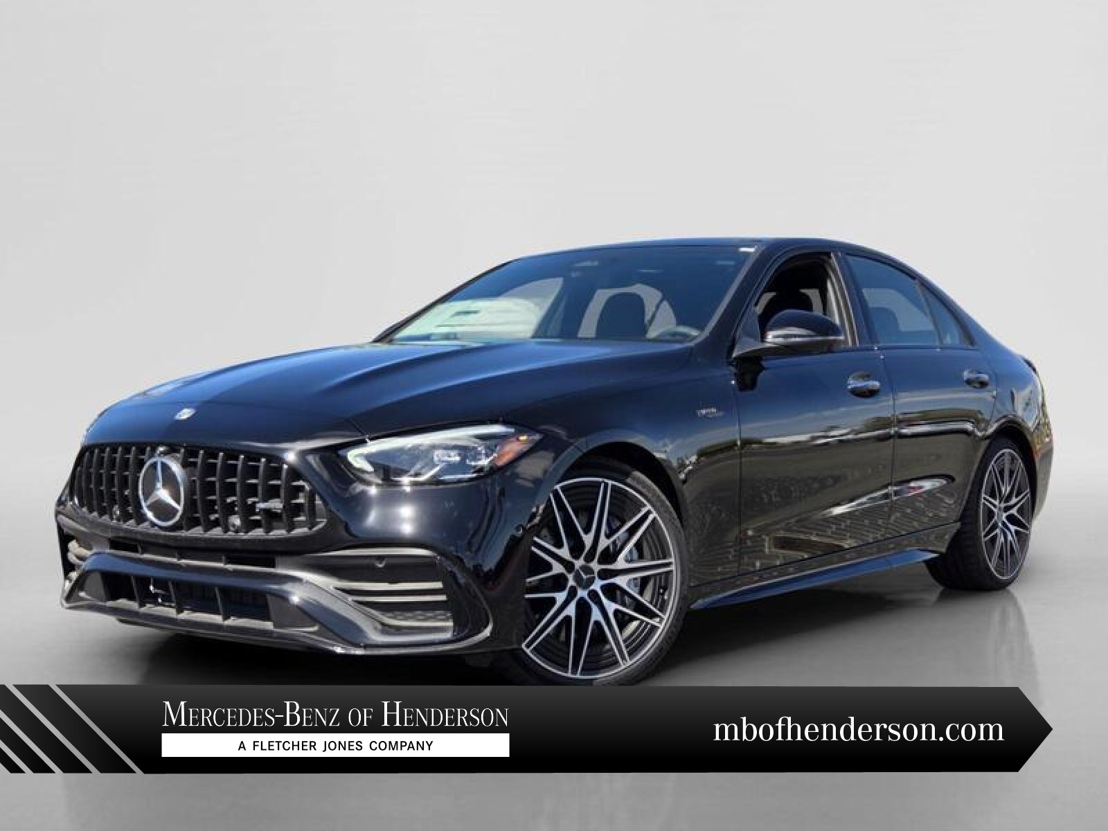 Black 2026 Mercedes-Benz C-Class Sedan All-Wheel Drive Automatic