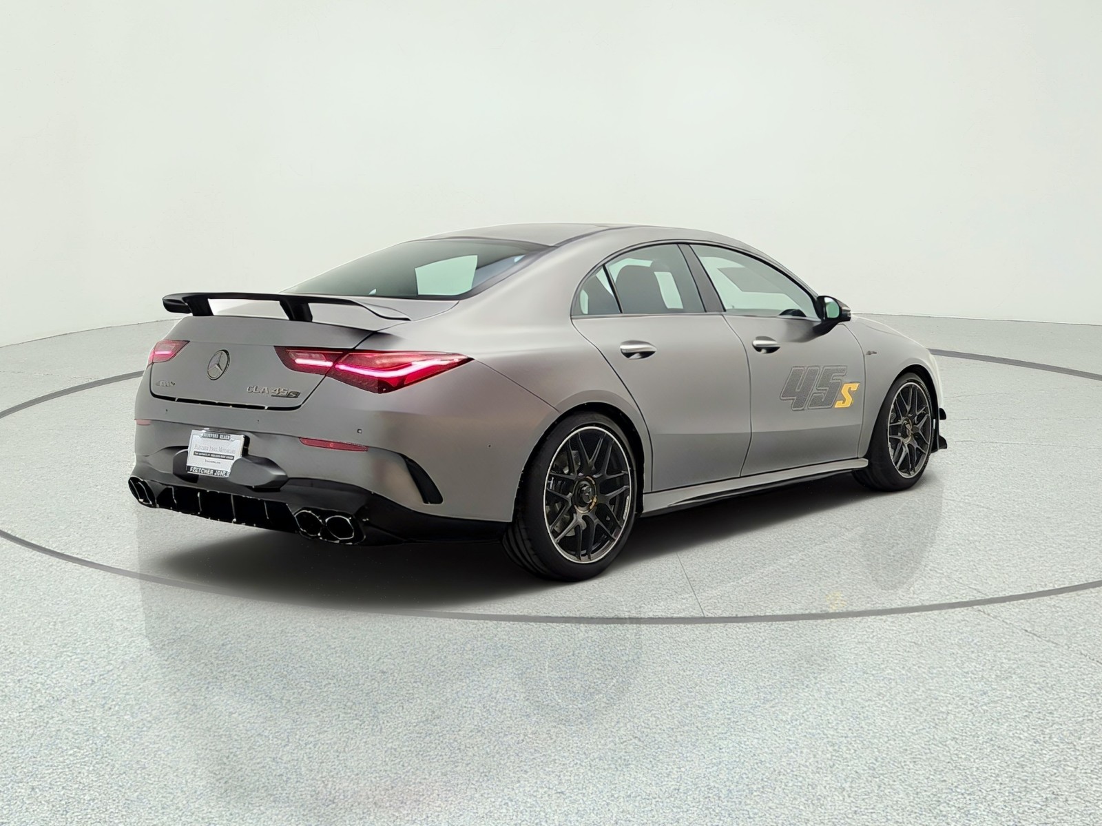 New 2026 MANUFAKTUR Mountain Grey Magno Mercedes-Benz AMG® CLA 45 4MATIC Coupe image 5