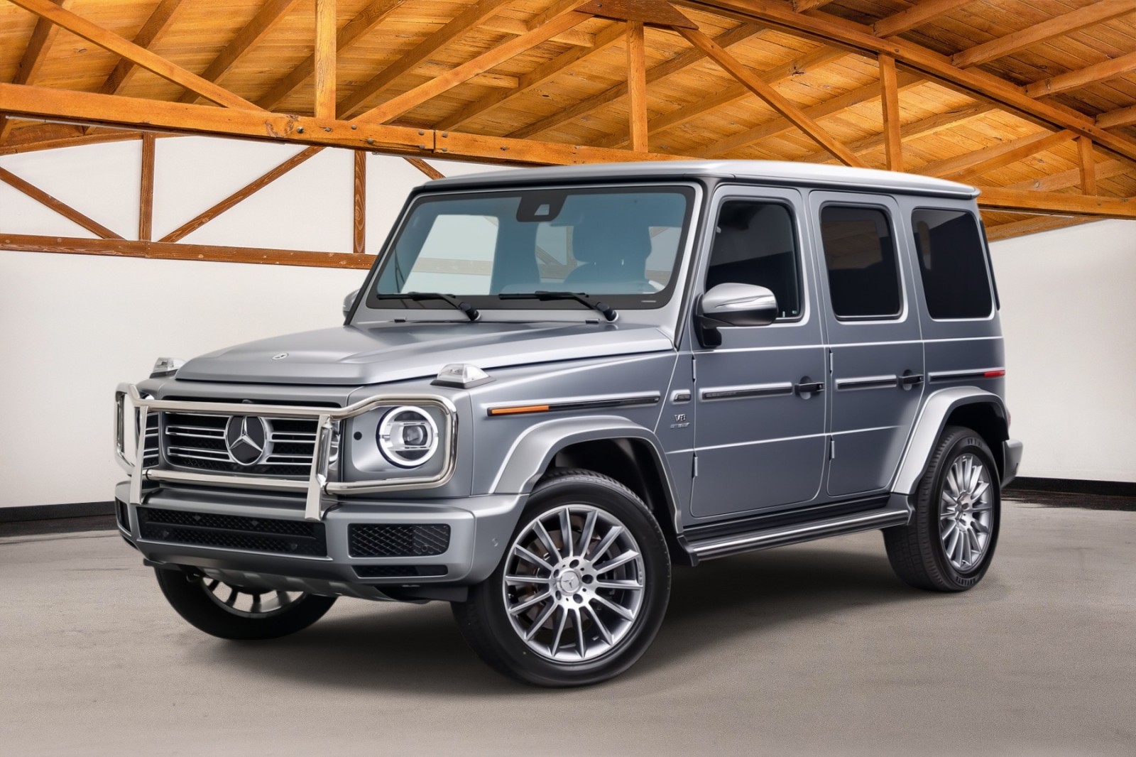 Gray (MANUFAKTUR Platinum Magno) 2023 Mercedes-Benz G-Class SUV / Crossover All-Wheel Drive Automatic