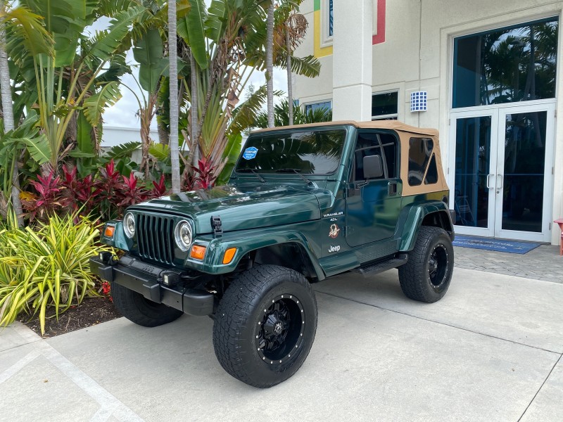 1999 Jeep Wrangler Sahara AUYO AC 6 CYL LOW MILES 47,009 in , 