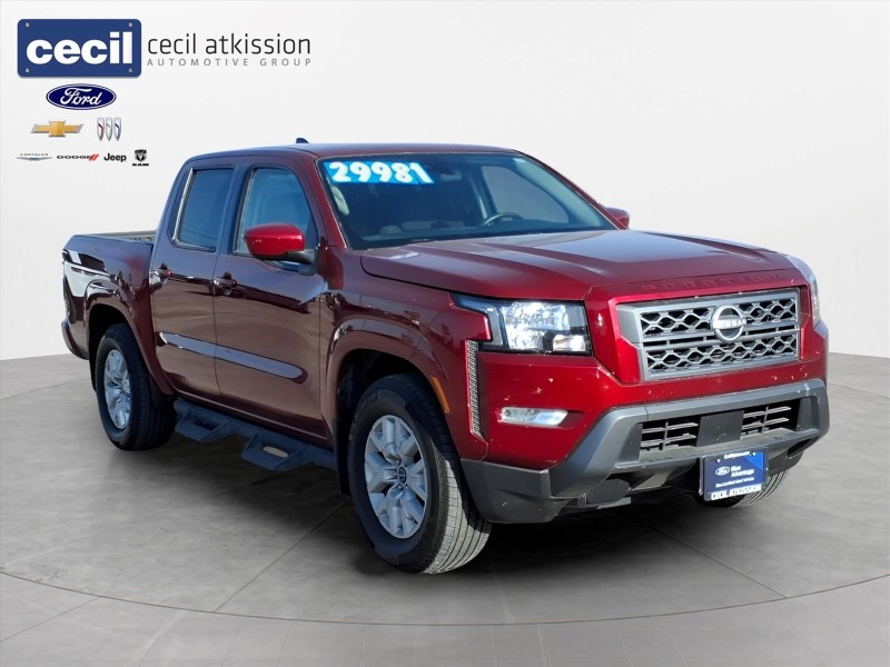 Cardinal Red Metallic Tricoat 2024 Nissan Frontier Pickup Truck 4X2 Automatic