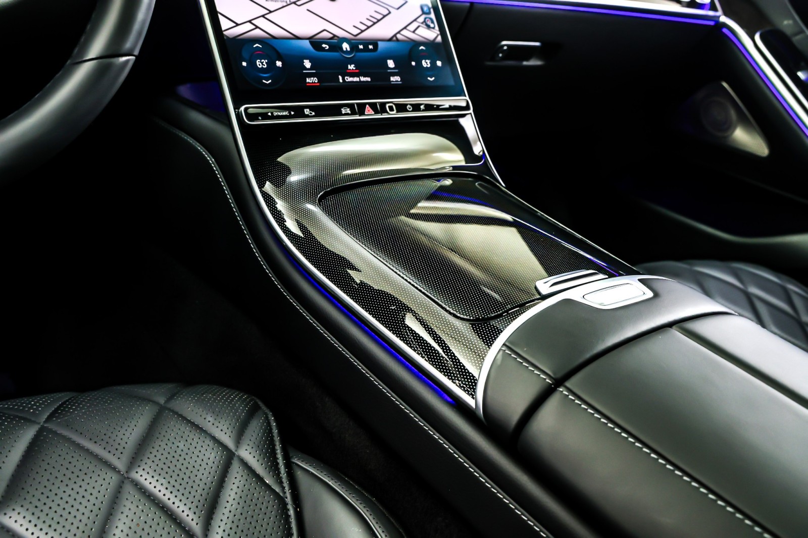 Certified Used 2022 MANUFAKTUR Diamond White Mercedes-Benz S 580 4MATIC® Sedan image 8