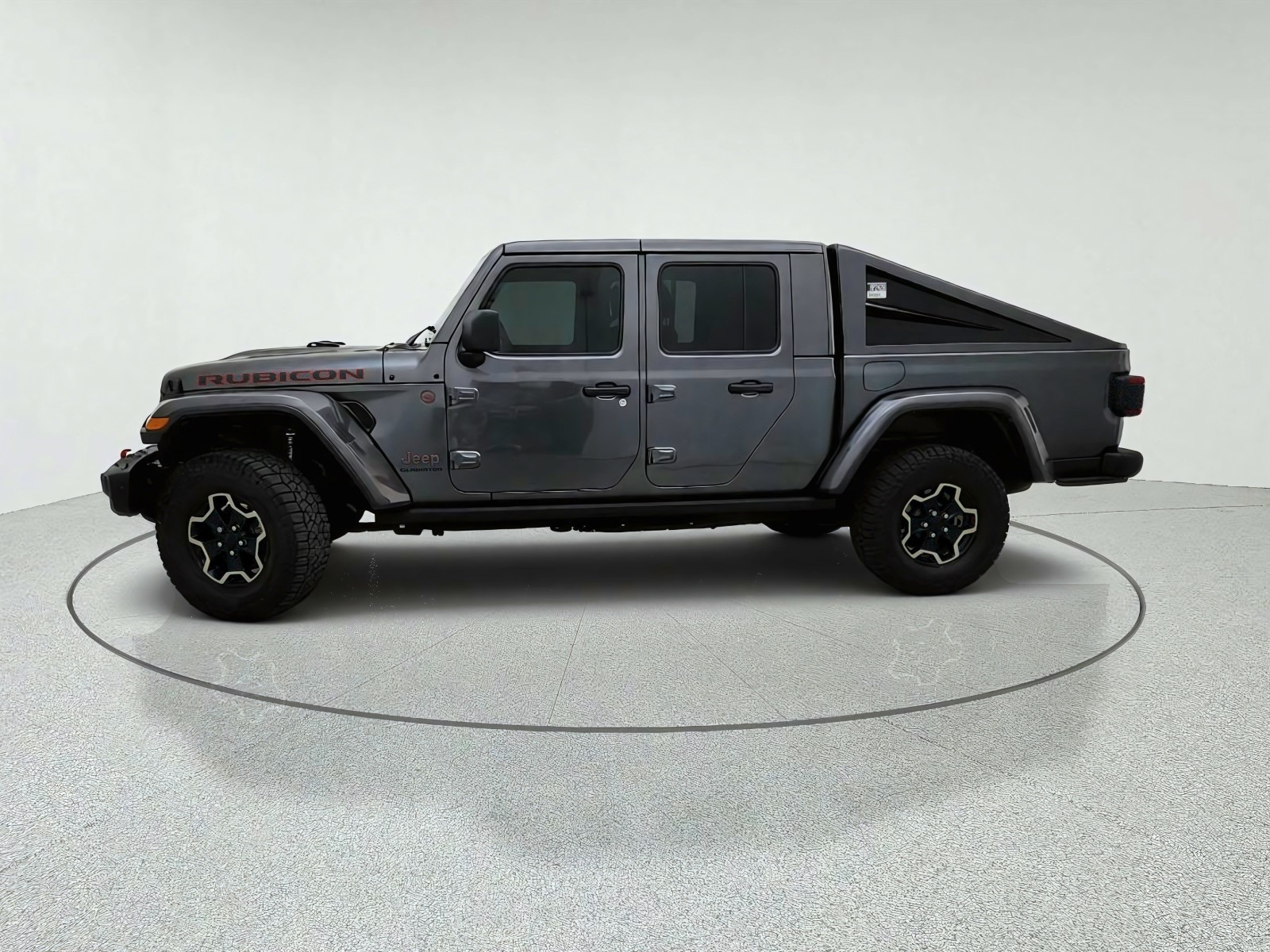 Used 2021 Granite Crystal Metallic Clearcoat Jeep Rubicon image 14