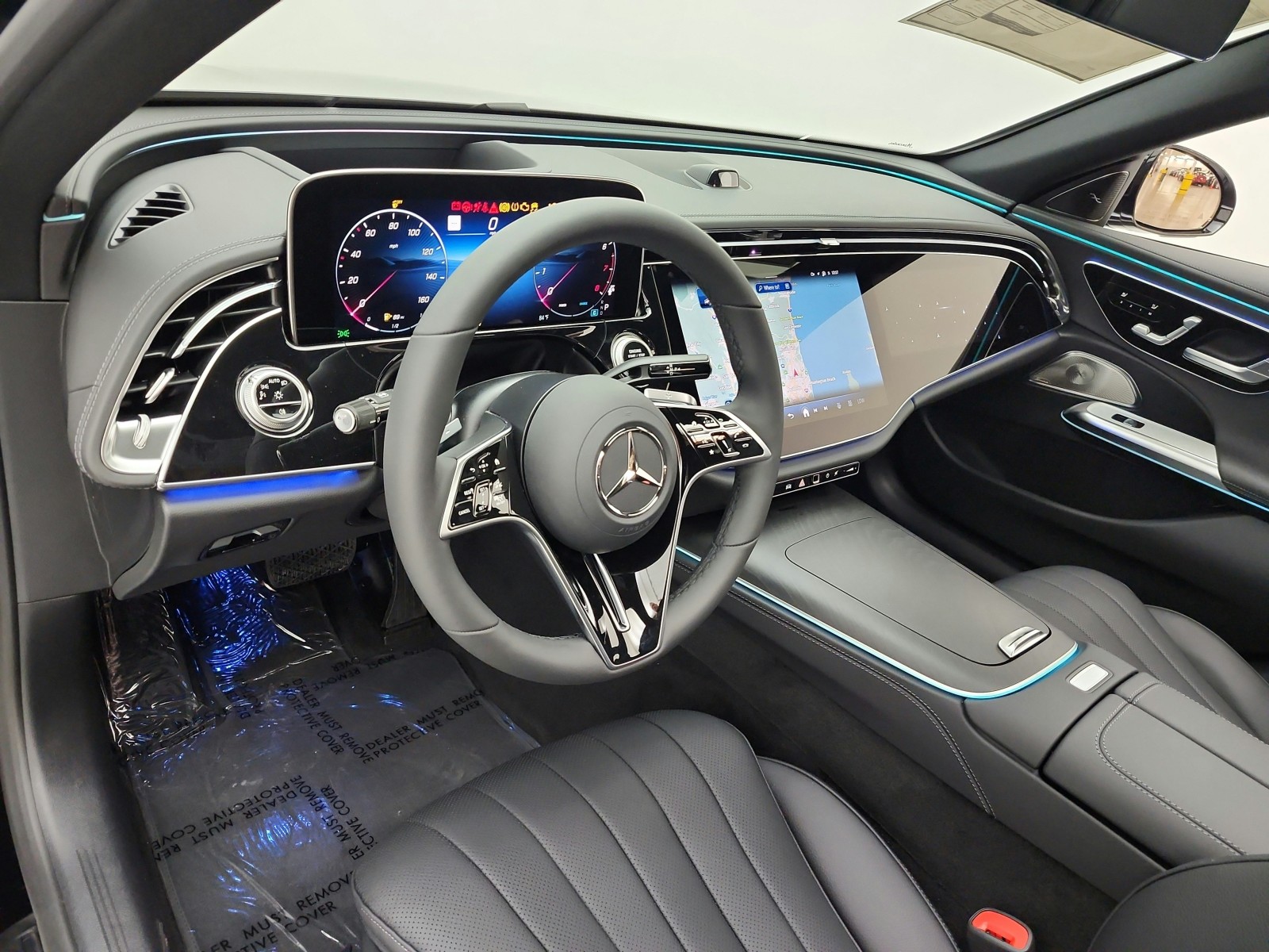 New 2027 Black Mercedes-Benz E 450 4MATIC® Sedan image 9