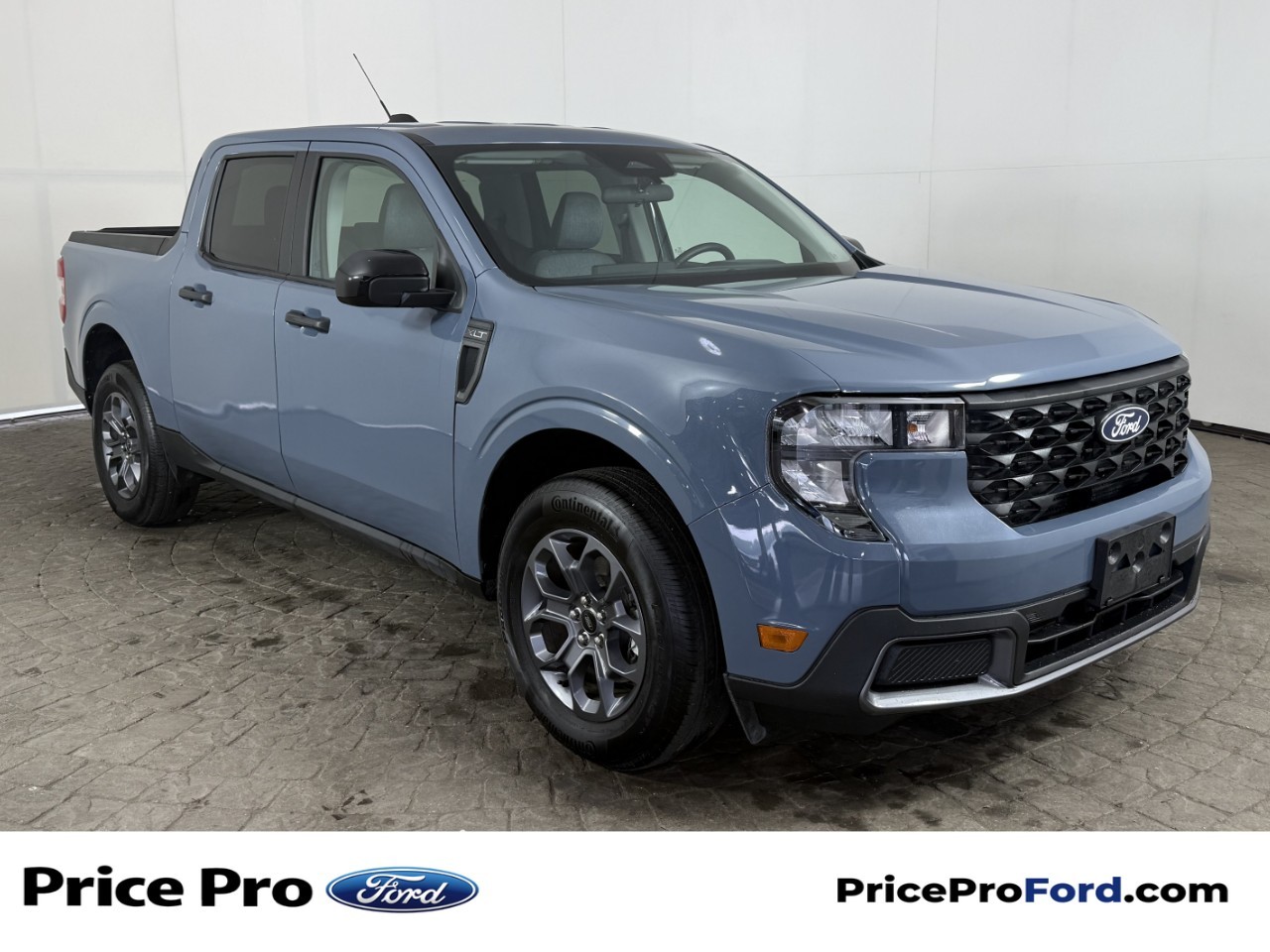 Blue (Azure Gray Metallic Tri-Coat) 2025 Ford Maverick Pickup Truck All-Wheel Drive Automatic