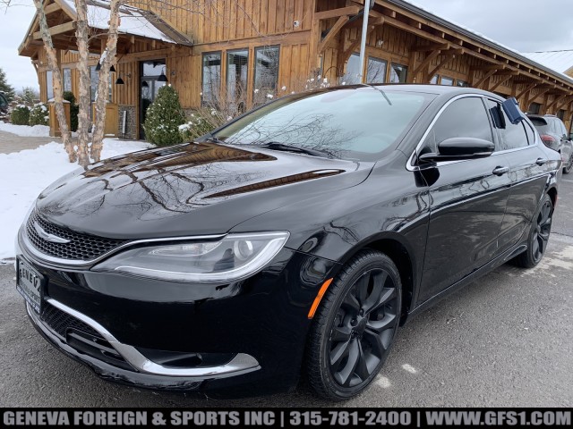 Used 2015 Chrysler 200 C Sedan for sale in Geneva NY