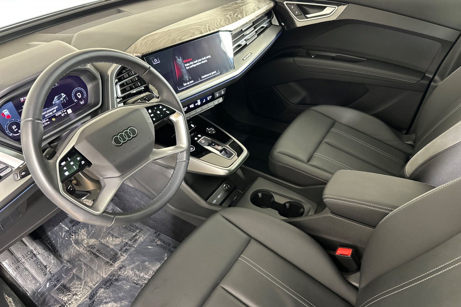 Certified Used 2023 Glacier White Metallic Audi Premium Plus 50 quattro image 9