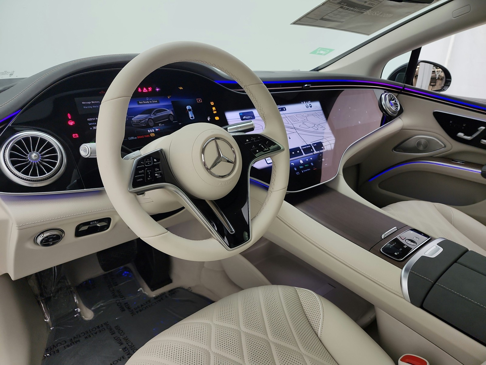 New 2026 Obsidian Black Metallic Mercedes-Benz EQS 450 image 10