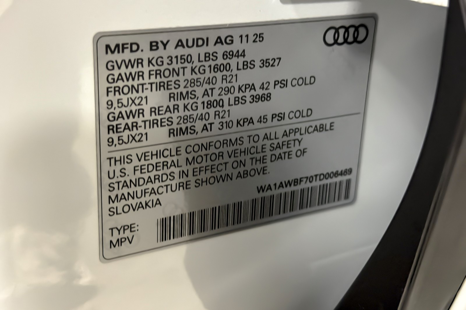New 2026 Glacier White Metallic Audi Premium Plus quattro image 28