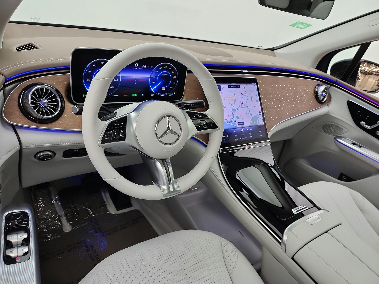 New 2027 Black Mercedes-Benz EQE 320 4MATIC® SUV image 9
