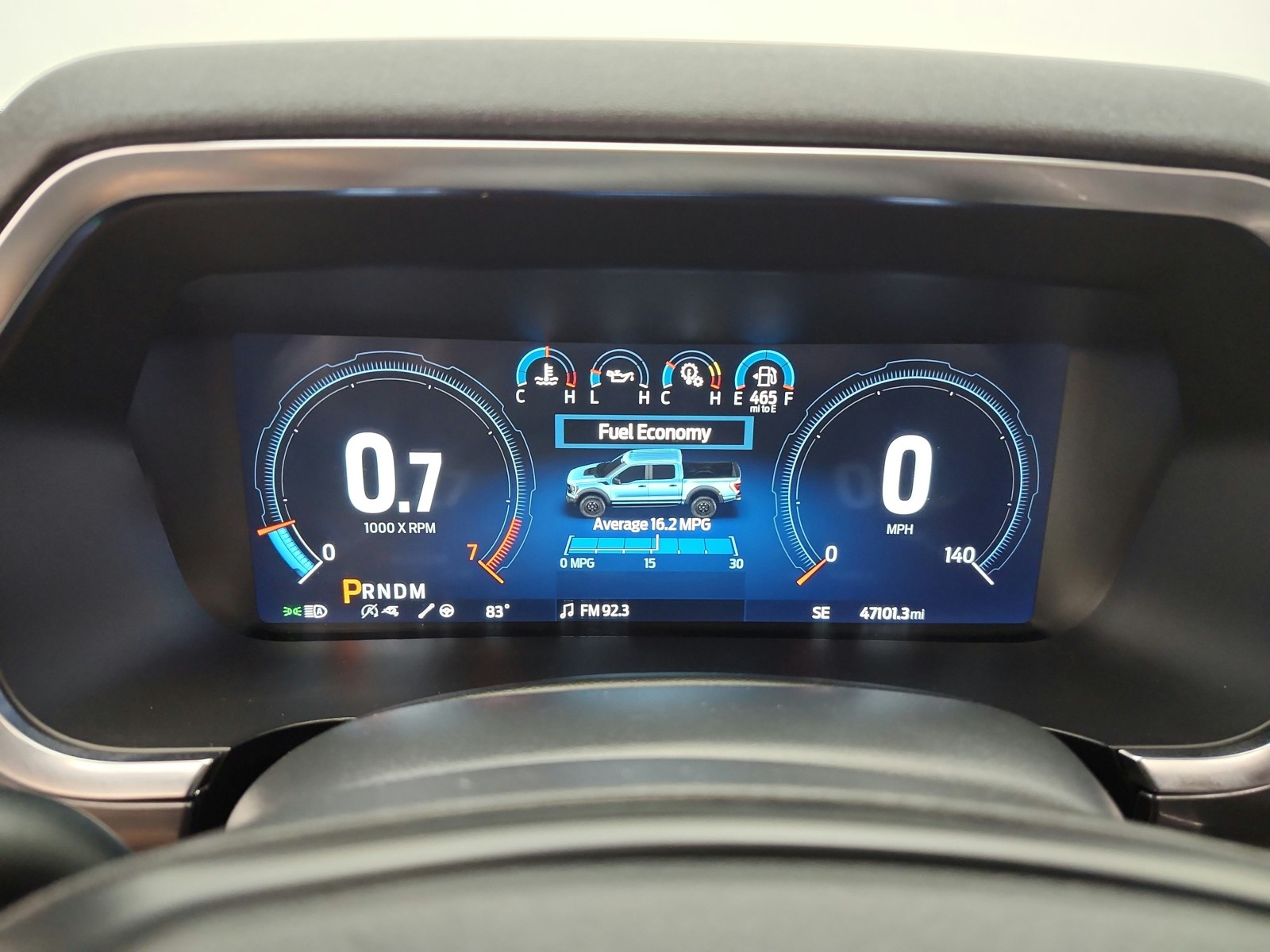 Used 2023 Antimatter Blue Metallic Ford Raptor 4WD SuperCrew 5.5