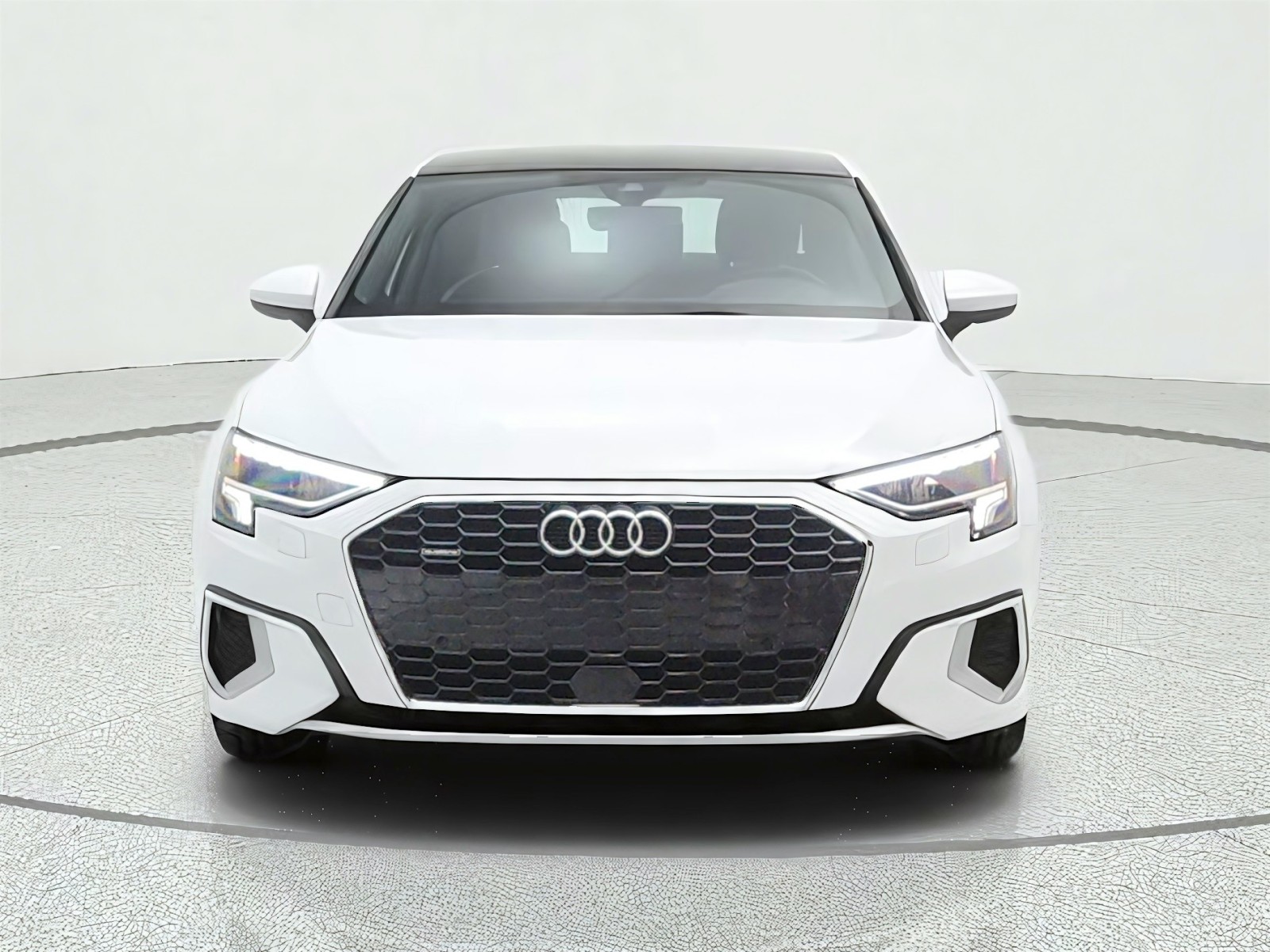Used 2023 Glacier White Metallic Audi Premium image 2