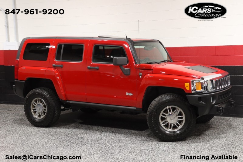 Victory Red 2007 Hummer H3 SUV / Crossover Four-Wheel Drive Automatic