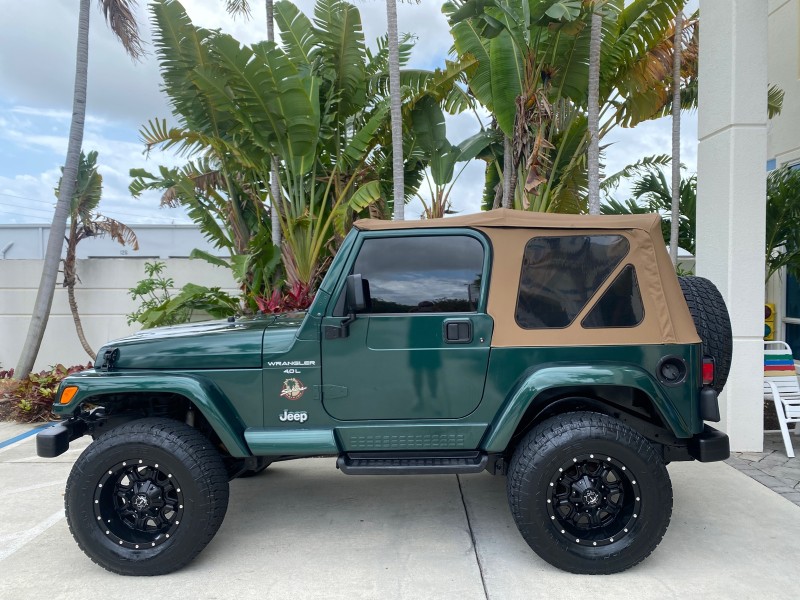 1999 Jeep Wrangler Sahara AUYO AC 6 CYL LOW MILES 47,009 in , 