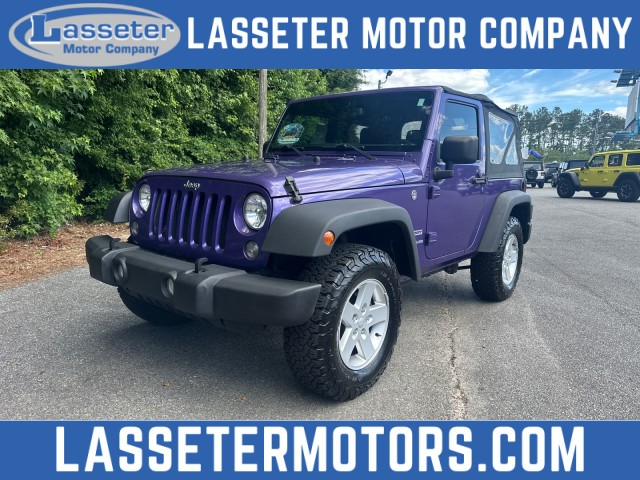 Xtreme Purple Pearlcoat 2017 Jeep Wrangler Sport 4WD SUV / Crossover Four-Wheel Drive Manual