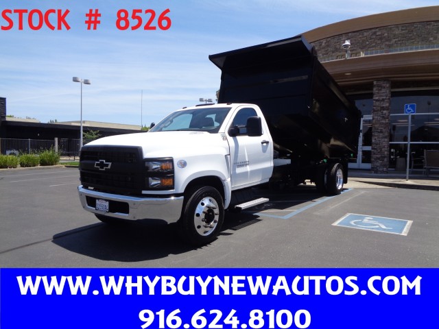 2023 Chevrolet Silverado 5500 ~12ft. Dump Truck ~ Diesel ~ Only 1,500 Miles!
