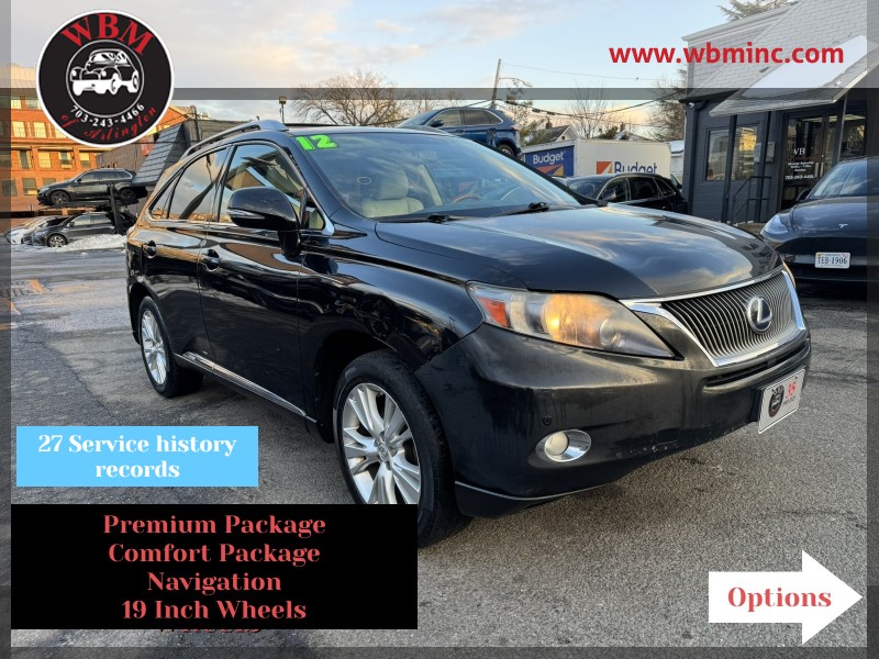 2012 Lexus RX Hybrid 450h AWD
