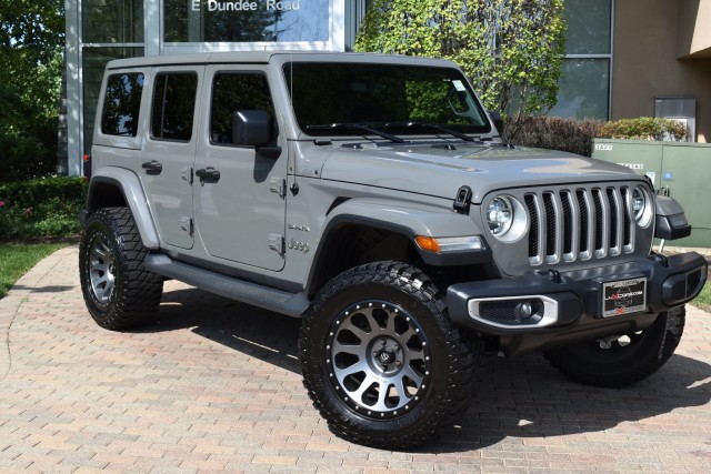 2019 Jeep Wrangler Unlimited Sahara Fuel Wheels Lifted Navi Leather Heated Front Seats 3