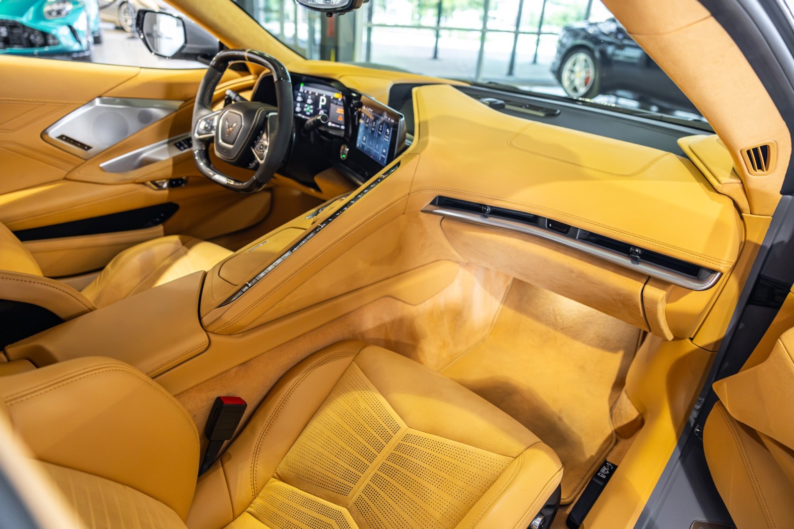 Used Car 2024 Chevrolet Corvette  3lz - Carbon Fiber Aero Package - Sea Wolf Gray Tricoat Paint - One Owner For Sale Under $130,000 In Boerne, Texas