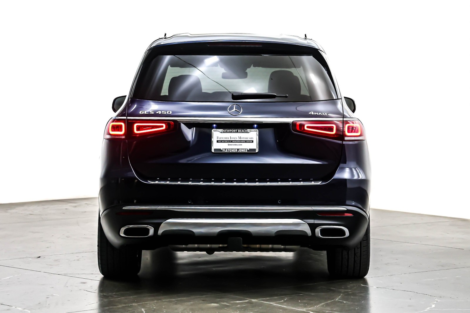 Used 2022 Lunar Blue Metallic Mercedes-Benz GLS 450 4MATIC® SUV image 3