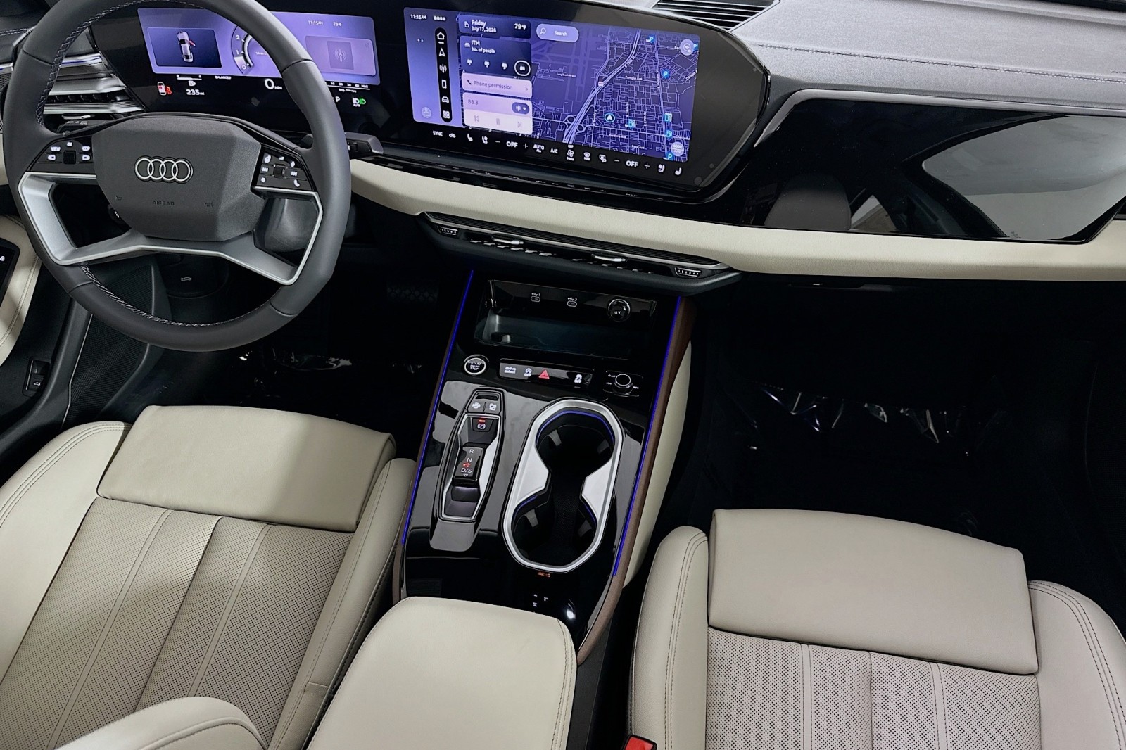 New 2026 Midnight Green Metallic Audi Premium Plus image 6
