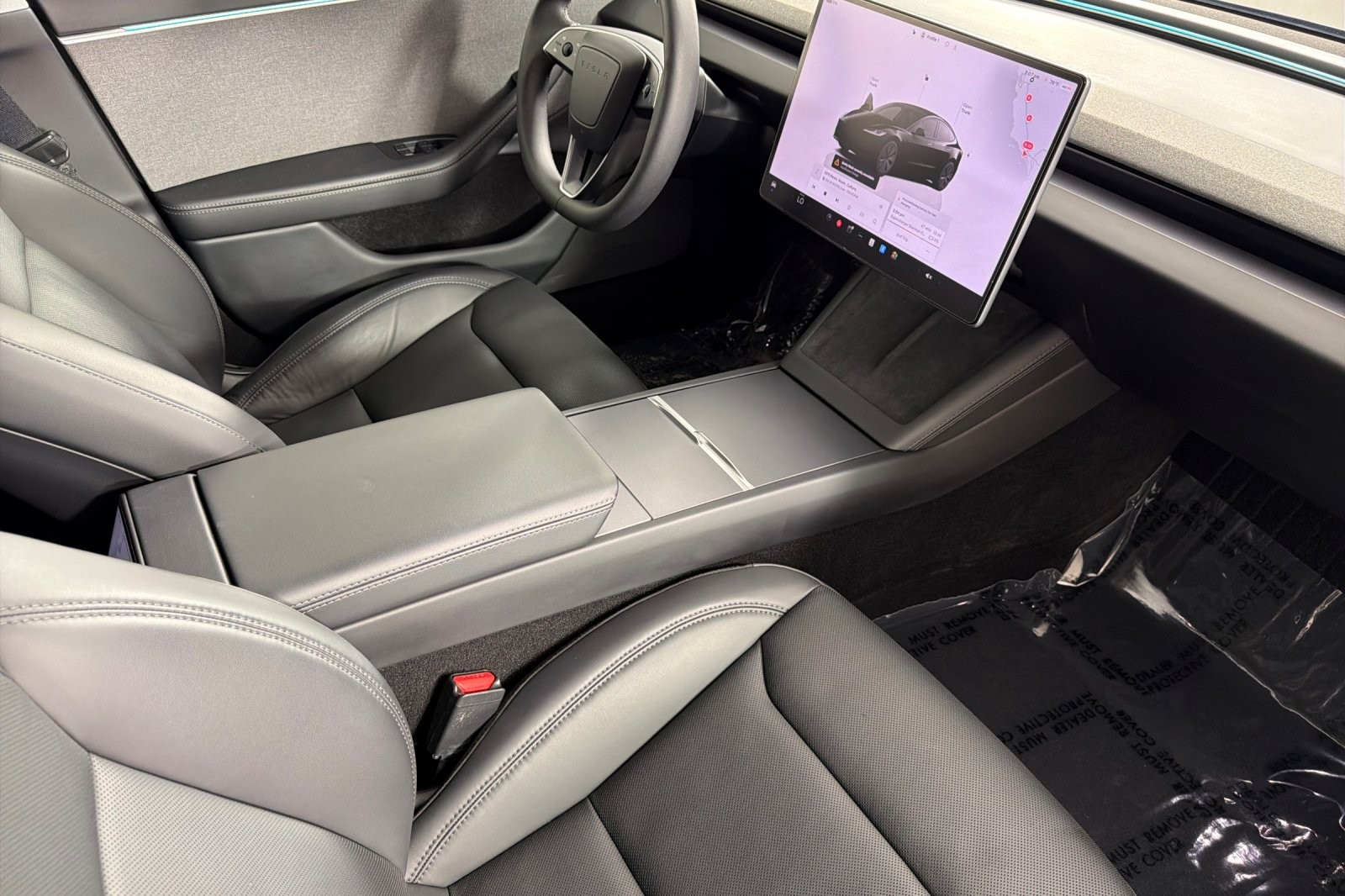 Used 2025 BLACK Tesla Long Range RWD image 14