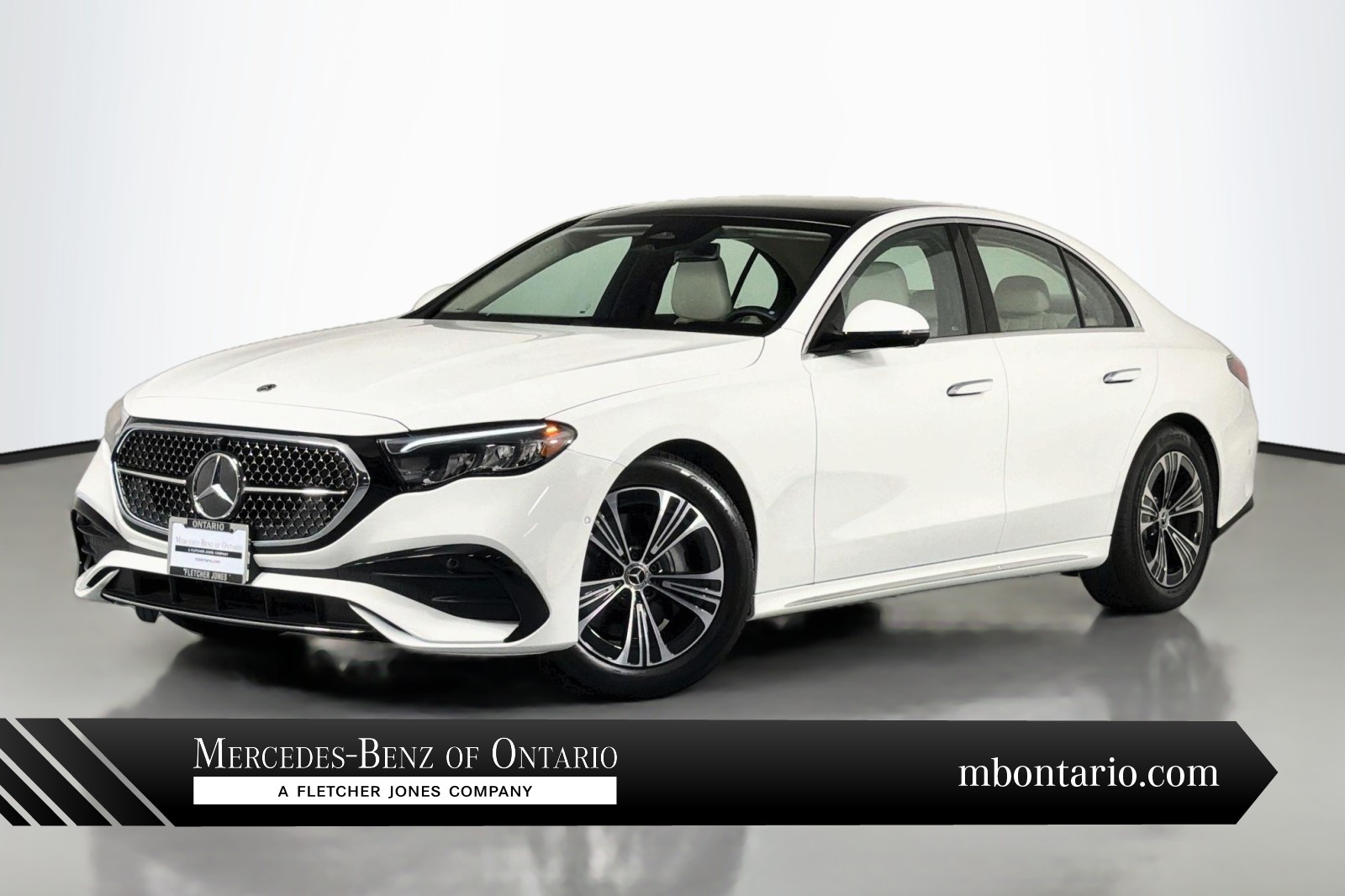 Polar White 2026 Mercedes-Benz E-Class Sedan Rear-Wheel Drive Automatic