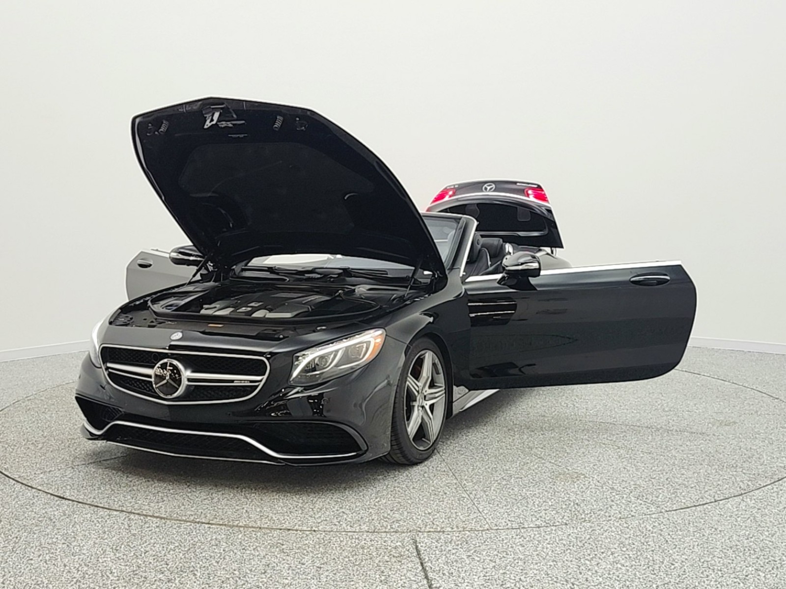 Used 2017 Black Mercedes-Benz AMG® S 63 4MATIC Cabriolet image 9