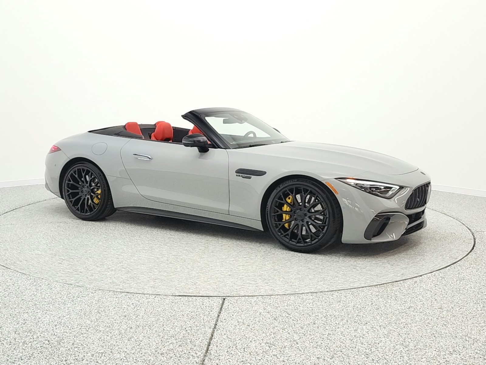 Certified Used 2022 MANUFAKTUR Alpine Grey Mercedes-Benz AMG® SL 63 Roadster image 3