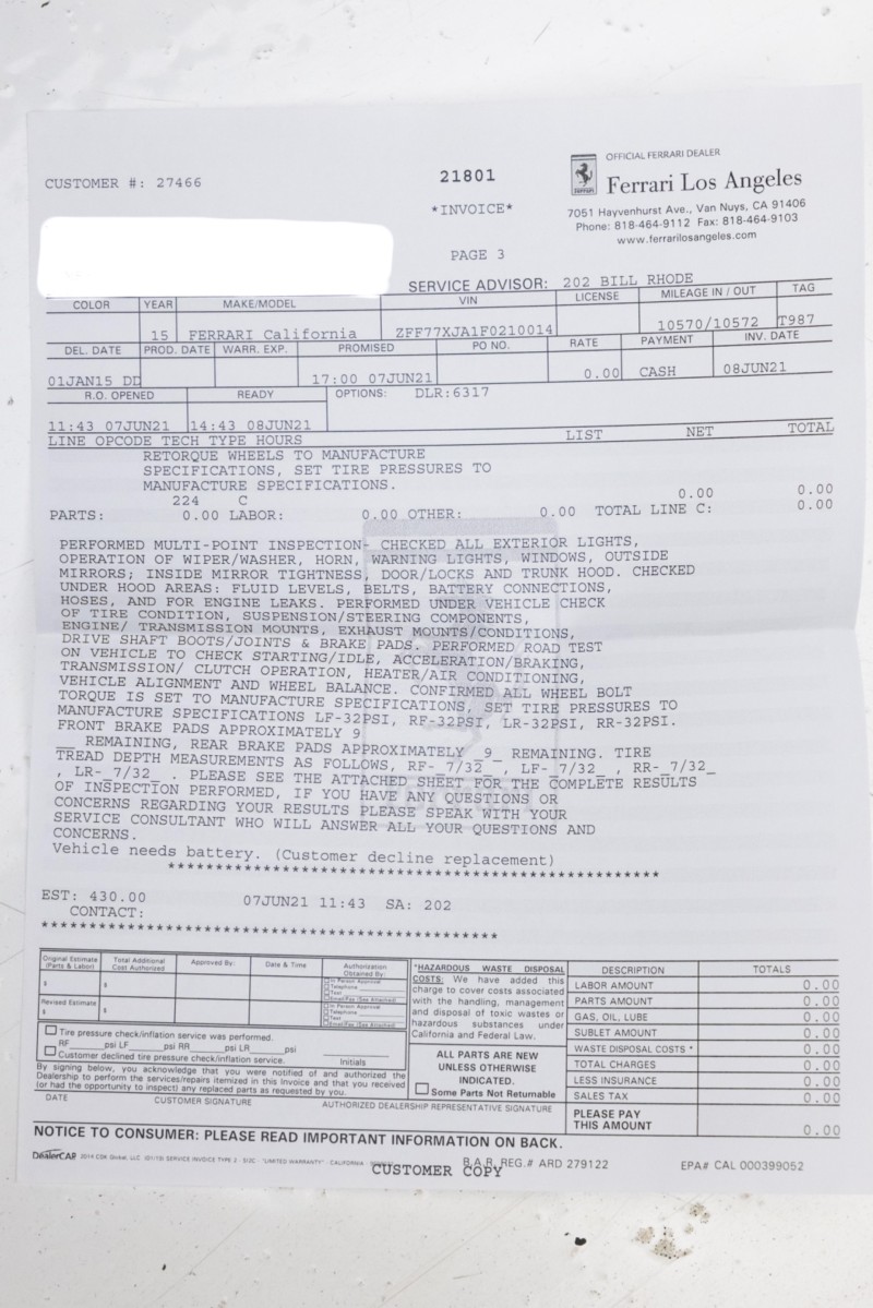 2015 Ferrari California T T in , 