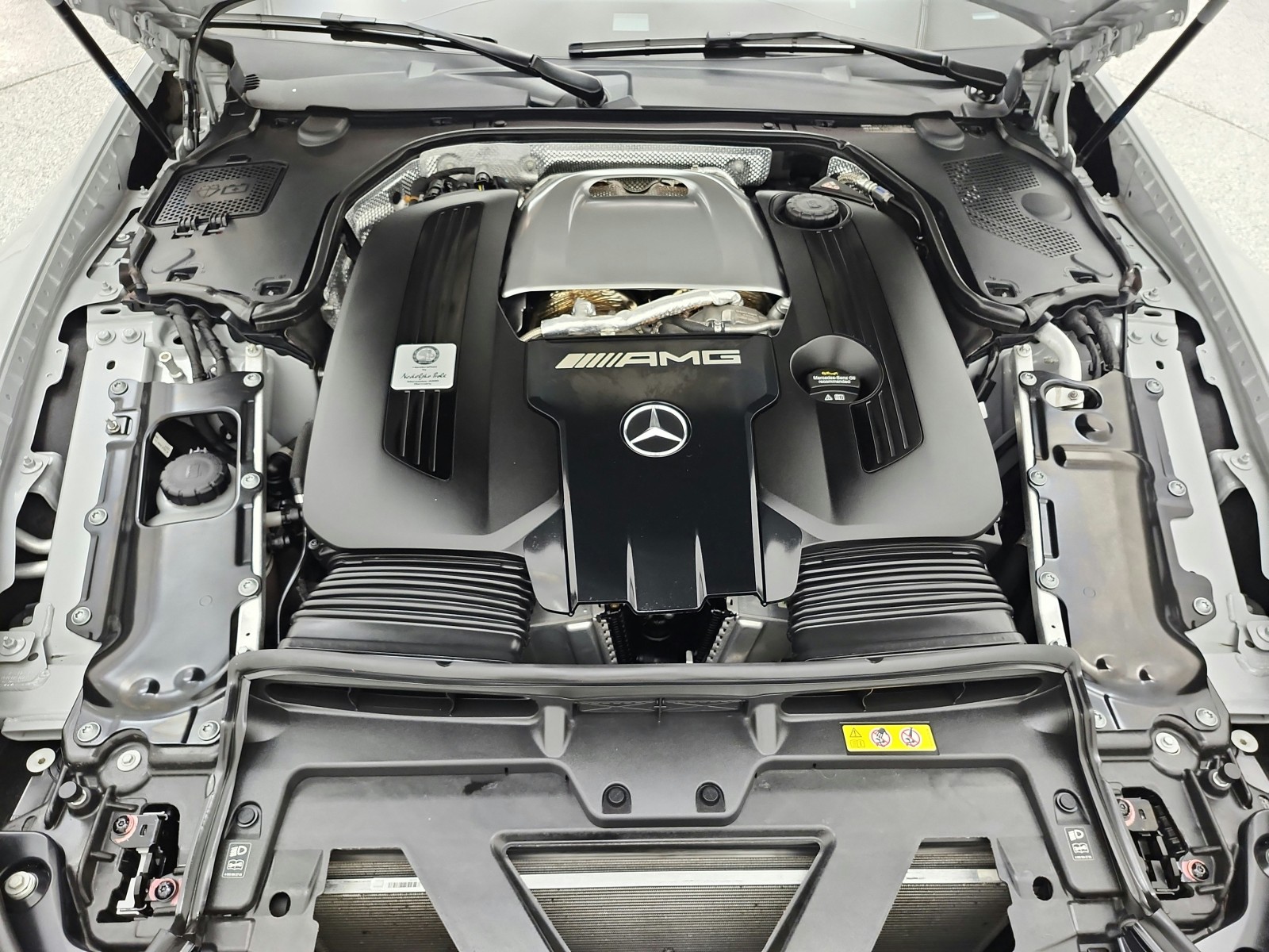 Certified Used 2022 MANUFAKTUR Alpine Grey Mercedes-Benz AMG® SL 63 Roadster image 14