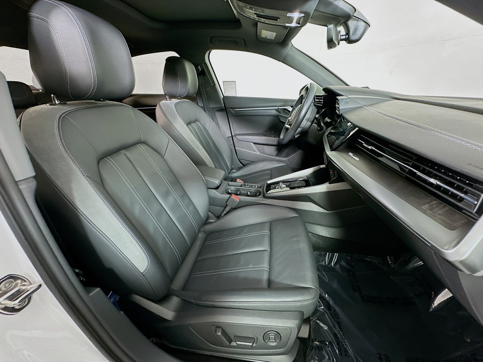 Used 2023 Glacier White Metallic Audi Premium Plus image 8