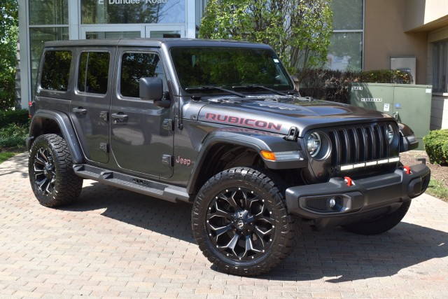 2018 Jeep Wrangler Unlimited Fuel Wheels Navi Leather Heated Front Seats Rear V 3