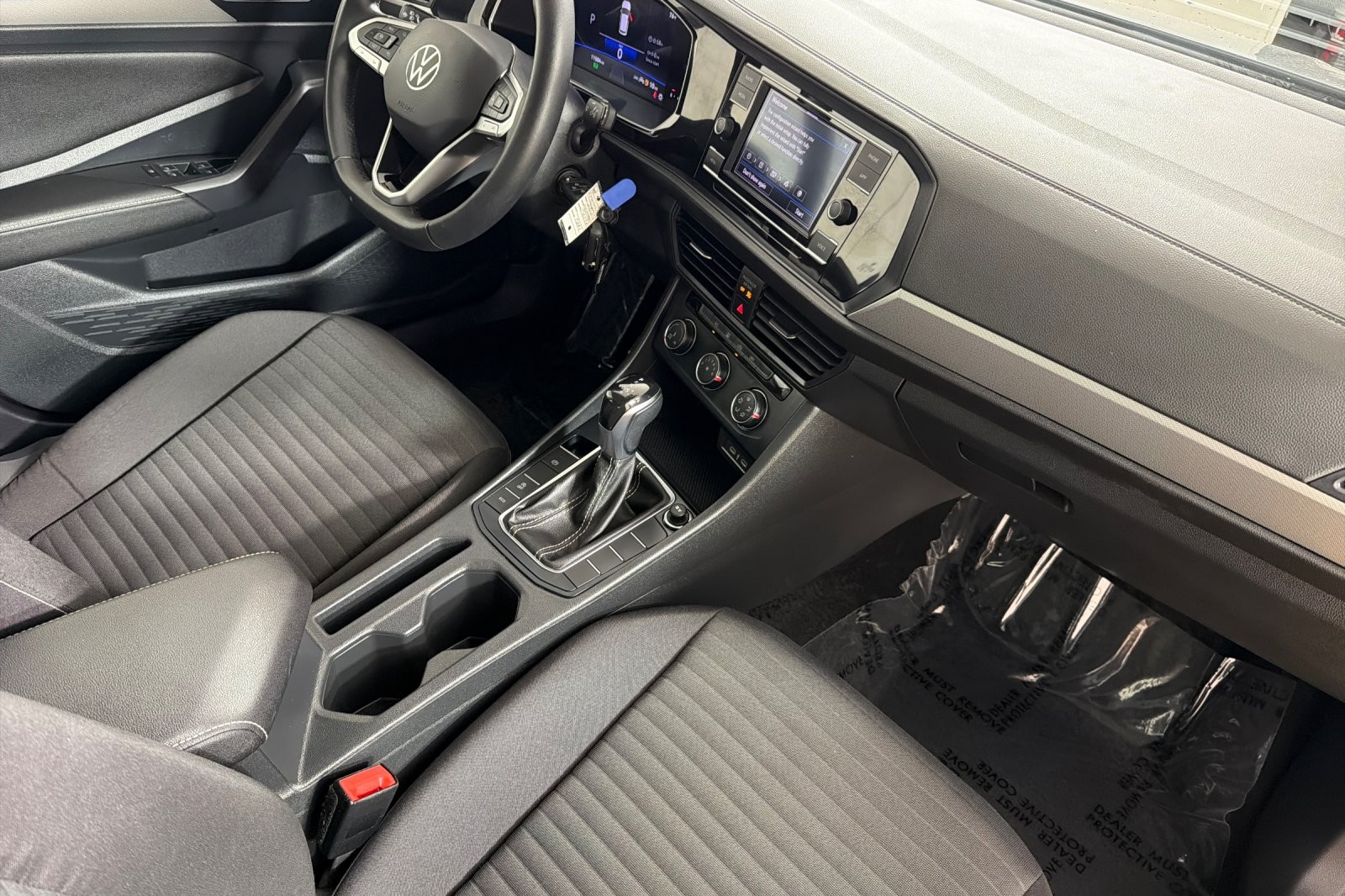 Used 2024 PLATINUM GRAY Volkswagen S Auto image 14