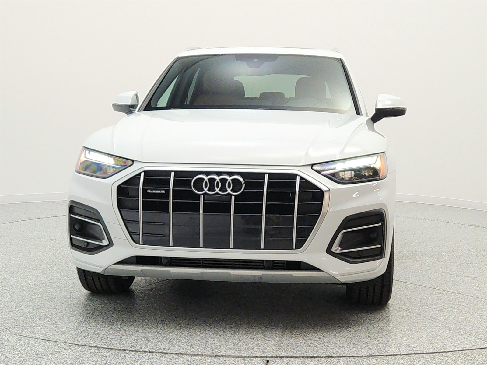 Used 2021 Glacier White Metallic Audi Premium Plus 45 TFSI quattro image 2