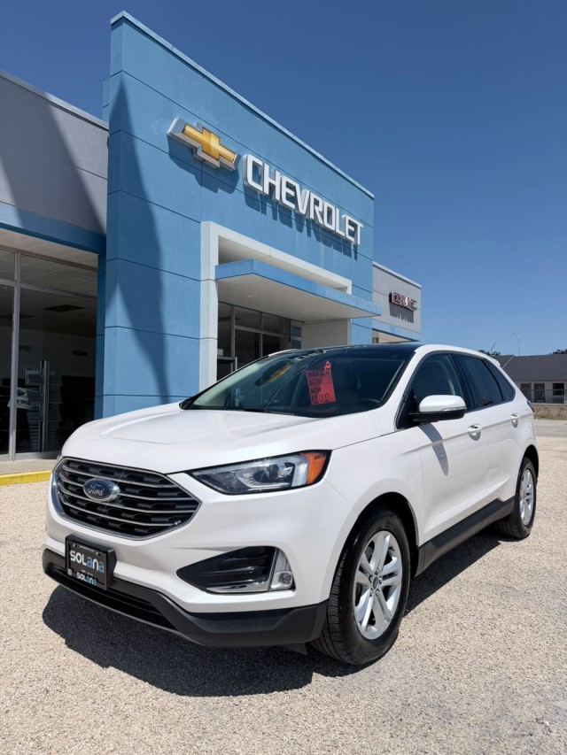 White 2019 Ford Edge SUV / Crossover Front-Wheel Drive Automatic