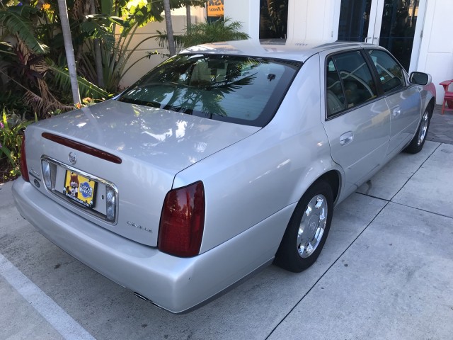 2002 Cadillac DeVille 1 Owner CarFax Heated Leather CD Chrome Wheels in pompano beach, Florida