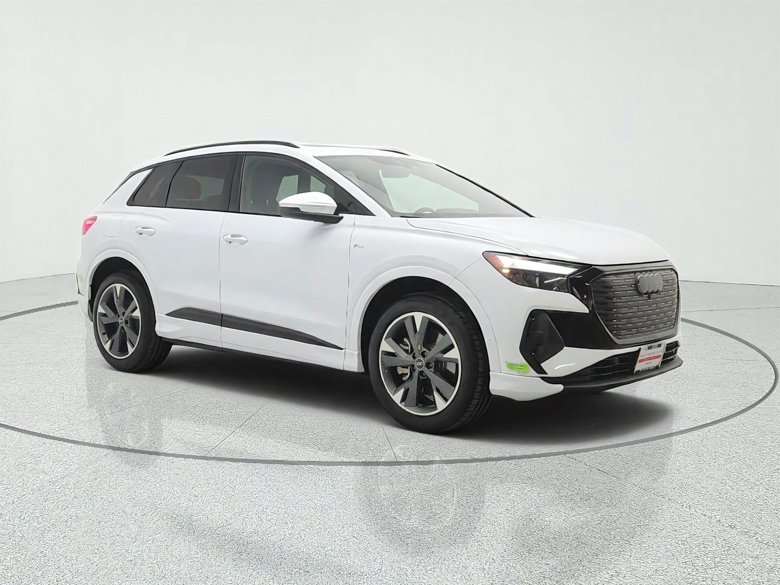 Used 2023 Glacier White Metallic Audi Premium Plus image 3