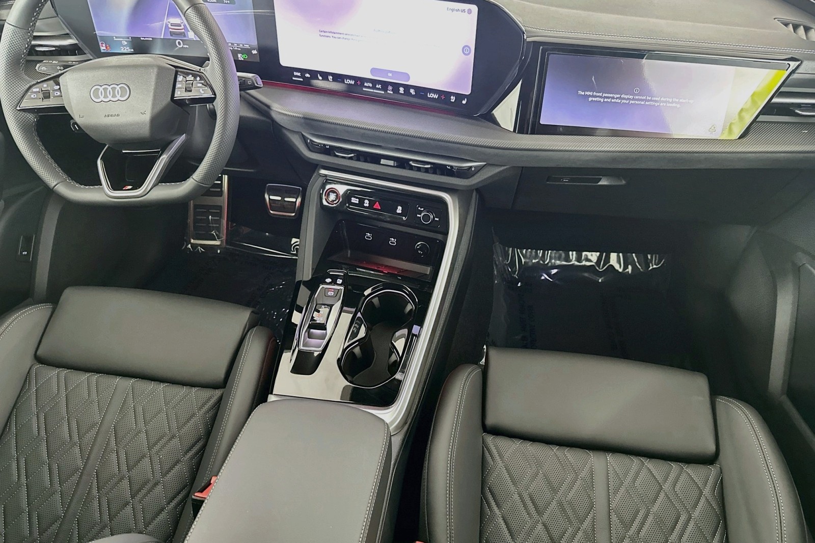 New 2026 Mythos Black Metallic Audi Premium Plus image 6