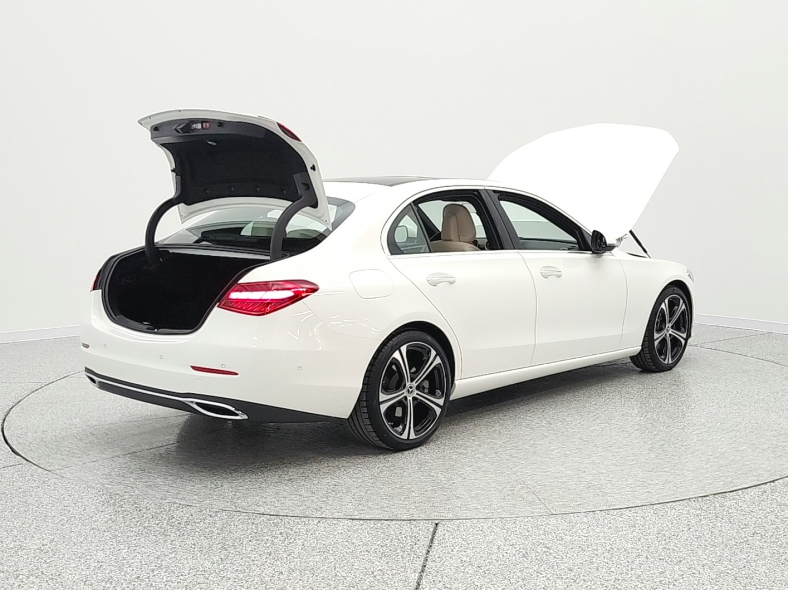 Certified Used 2025 Polar White Mercedes-Benz C 300 Sedan image 11