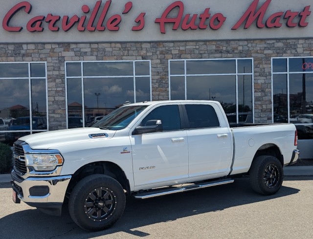 Bright White Clearcoat 2019 RAM 2500 Pickup Truck Four-Wheel Drive Automatic